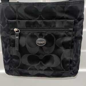 Coach nylon cross body